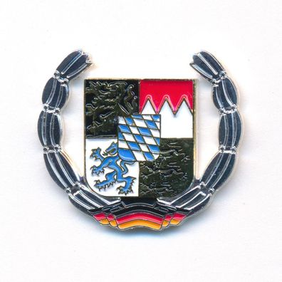 Freistaat Bayern Wappen München Deutschland Flagge Badge Edel Pin Anstecker 0909