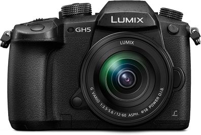 Panasonic LUMIX DC-GH5MEG-K Spiegellose Systemkamera (Kit mit 12-60mm f/3.5-5.6