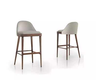 Barstuhl Küchenstuhl Wohnzimmerstuhl aus Holz Polsterstuhl Tresen Stühle Stuhl