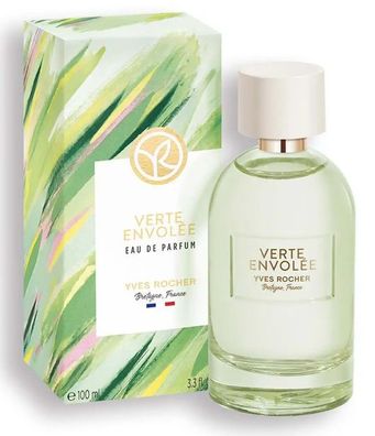 Eau de Parfum Verte Envolée 100ml Zerstäuber Spray Yver-Rocher. NEU, ungeöffnete OVP