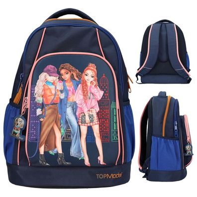 Depesche 12238 TOPModel City Girls-Schulrucksack für Kinder