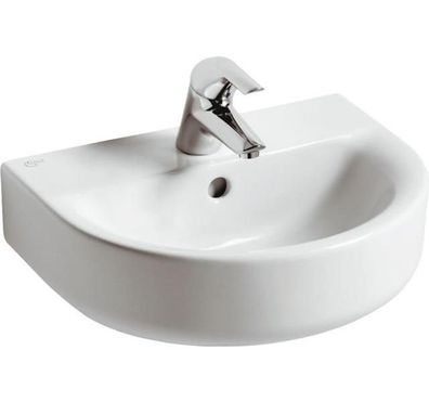 IS Handwaschbecken Connect Arc, 1Hl., m.Ül., 450x360x160mm, Weiß