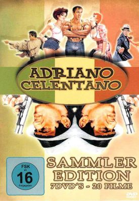Adriano Celentano - Sammler Edition (20 Filme) (DVD] Neuware