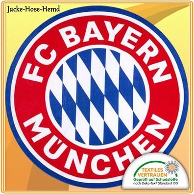 FC Bayern München Strandtuch Logo Logo XXL Gr. Dms 165cm Badetuch Duschtuch NEU