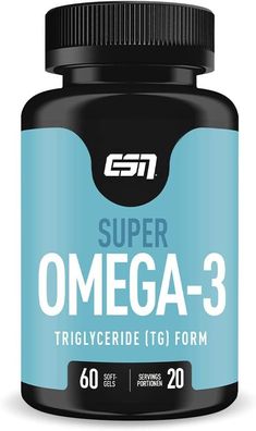 ESN Super Omega-3, 2 x 60 Omega 3 Kapseln