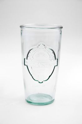 Ecogreen Wasserglas Trinkglas Glas 400ml Vintage Landhausstil