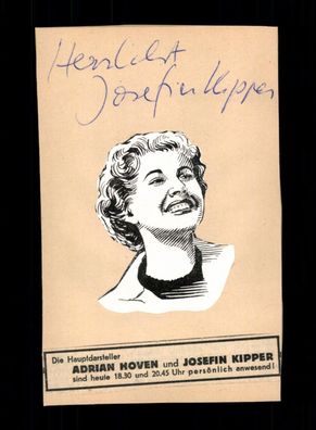 Josefin Kipper Original Signiert # BC 204598