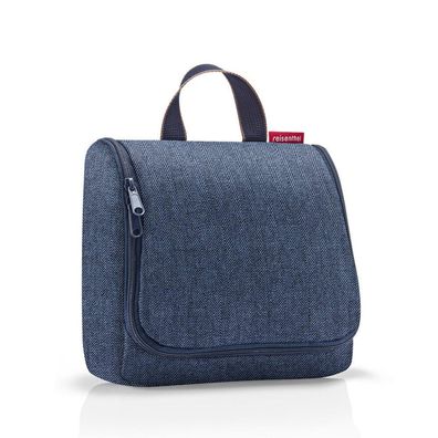 reisenthel toiletbag WH, herringbone dark blue, Unisex
