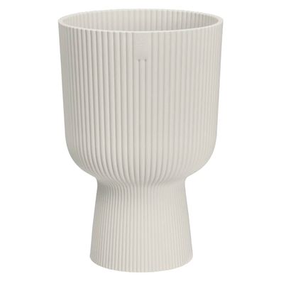 elho® Vibes Übertopf Fold Cup Seidenweiß Ø 14 cm - Kunststoff