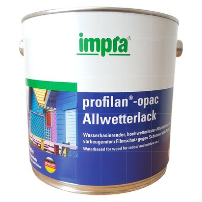 IMPRA Profilan-Opac Allwetterlack 0.75 Liter Wetterschutz Holzfarbe Holzschutz