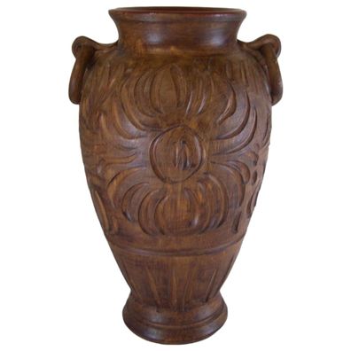 Keramik Vase mit zwei Griffen 26 cm