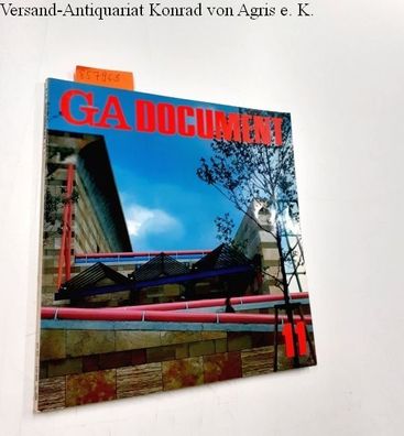 Futagawa, Yukio (Publisher/ Editor): Global Architecture (GA) - Dokument No. 11