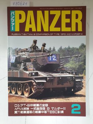 Panzer 2/2002 : Russian T-64 Tank & Comparison Of Type 1 SPG And Marder II :