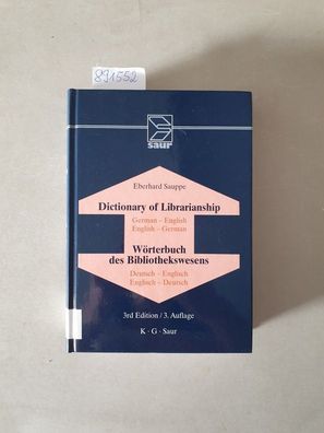 Dictionary of librarianship : including a selection from the terminology of informati