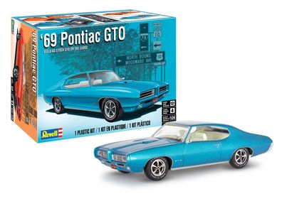 Revell 14530 | 69 Pontiac GTO | The Judge | 2 in 1 - 2 Varianten möglich | 1:24