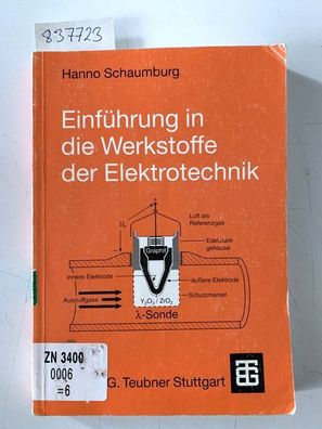 Schaumburg, Hanno: Einführung in die Werkstoffe der Elektrotechnik (German Edition)