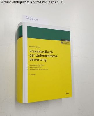 Volker, H. Peemöller (Hrsg.): Praxishandbuch der Unternehmensbewertung