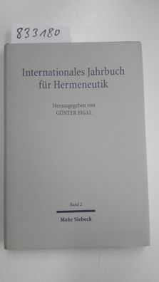 Figal, Günter: Internationales Jahrbuch für Hermeneutik: Schwerpunkt: Humanismus (Int