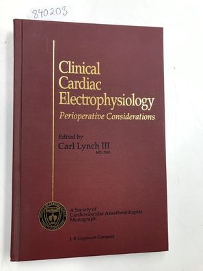 Lynch, Carl: Clinical Cardiac Electrophysiology: Perioperative Considerations: Consid