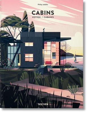 Cabins = Hütten.
