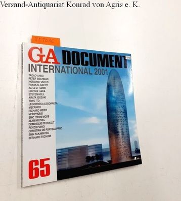 Futagawa, Yukio (Publisher/ Editor): Global Architecture (GA) - Dokument No. 65