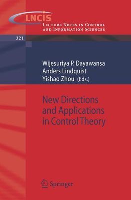 Dayawansa, Wijesuriya P. (Herausgeber): New directions and applications in control th
