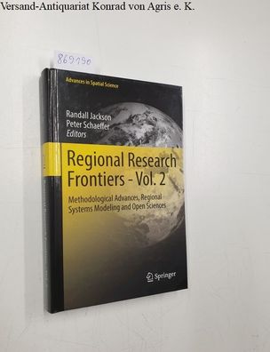 Jackson, Randall and Peter Schaeffer: Regional Research Frontiers - Vol. 2: Methodolo