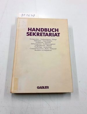 Böhme, Gisela: Handbuch Sekretariat