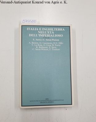 Serra, E. and C. Seton-Watson: Italia e Inghilterra nell'età dell'imperialismo:
