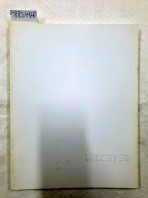 Rudolf Wachter : Woodhenge : mit Fotografie (Grosser Makorée), rückseitig Dankestext,
