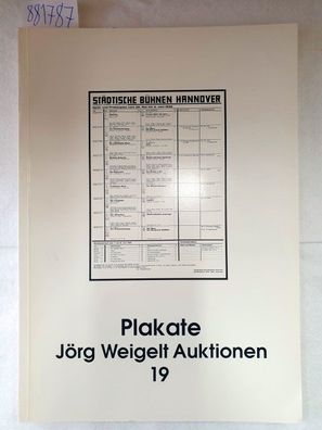 Plakate : Jörg Weigelt Auktionen 19 :