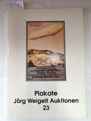 Plakate : Jörg Weigelt Auktionen 23 :
