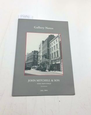 John Mitchell & Son Fine Paintings: Gallery Notes . Fine Paintings London July 2004