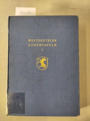Westdeutsche Ahnentafeln, I. Band
