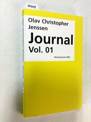 Jenssen, Olav Christopher: Journal Vol. 01