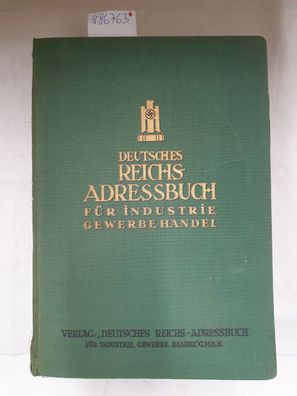 Deutsches Reichs-Adressbuch : 1941 : Buch I : Adressen-Verzeichnis :