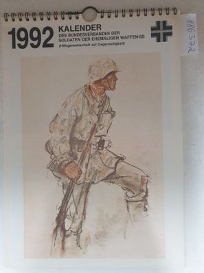 Kalender des Bundesverbandes der Soldaten der ehemaligen Waffen-SS : 1992 :
