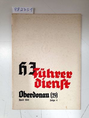 HJ Führerdienst Oberdonau (29) : April 1941 : Folge 4 :