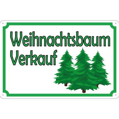 vianmo Blechschild 30x40 cm Weihnachtsbaum Verkauf
