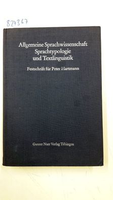 Faust, Manfred: Allgemeine Sprachwissenschaft, Sprachtypologie und Textlinguistik