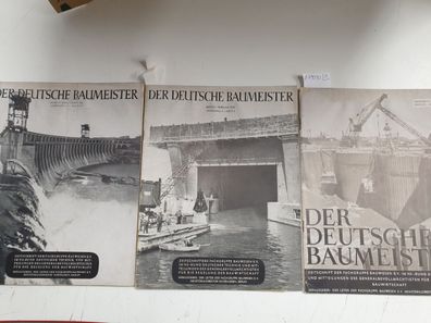 Der Deutsche Baumeister : Jahrgang 4 : 1942 : Heft 1 - 3/4 : Konvolut 3 Hefte :