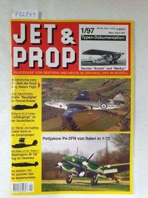 Jet & Prop : Heft 1/97 : März / April 1997 : Typen-Dokumentaion: Dornier "Komet" und