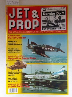 Jet & Prop : Heft 1/02 : März / April 2002 : Dornier Do Y : Der ungeliebte Riese :