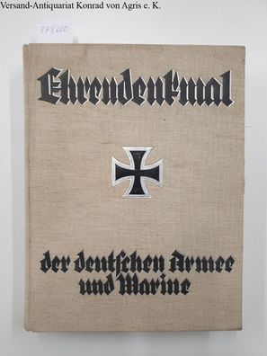Ehrendenkmal der deutschen Armee und Marine :