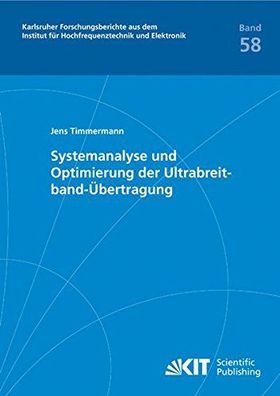 Timmermann, Jens: Systemanalyse und Optimierung der Ultrabreitband-Übertragung.