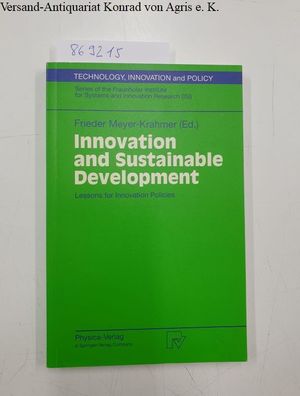 Meyer-Krahmer, Frieder (Ed.): Innovation and Sustainable Development.