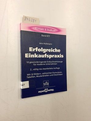 Holtmann, Jens: Erfolgreiche Einkaufspraxis : 10 gewinnbringende Einkaufswerkzeuge fü