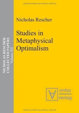 Rescher, Nicholas: Nicholas Rescher Collected Papers. Gesamtausgabe in 14 Bänden / St