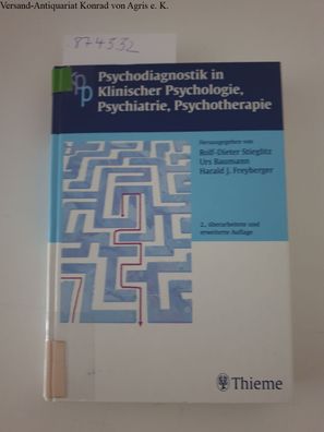Stieglitz, Rolf-Dieter (Mitwirkender): Psychodiagnostik in klinischer Psychologie, Ps