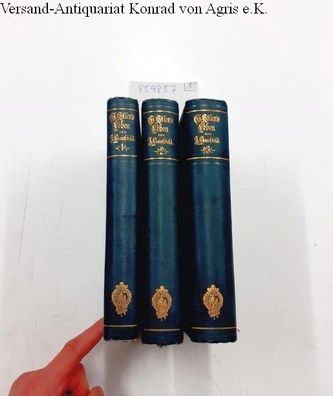 Baechtold, Jakob: Gottfried Kellers Leben (komplett in 3 Bänden)